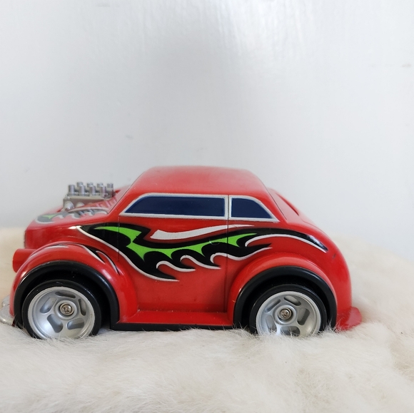 2003 Phat Boyz Car Carrying Case - Red Storage Organizer for Toy Cars - Rare - Picture 1 of 10